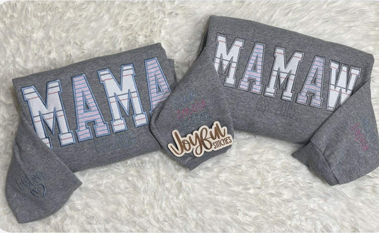Custom Mama Sweatshirt