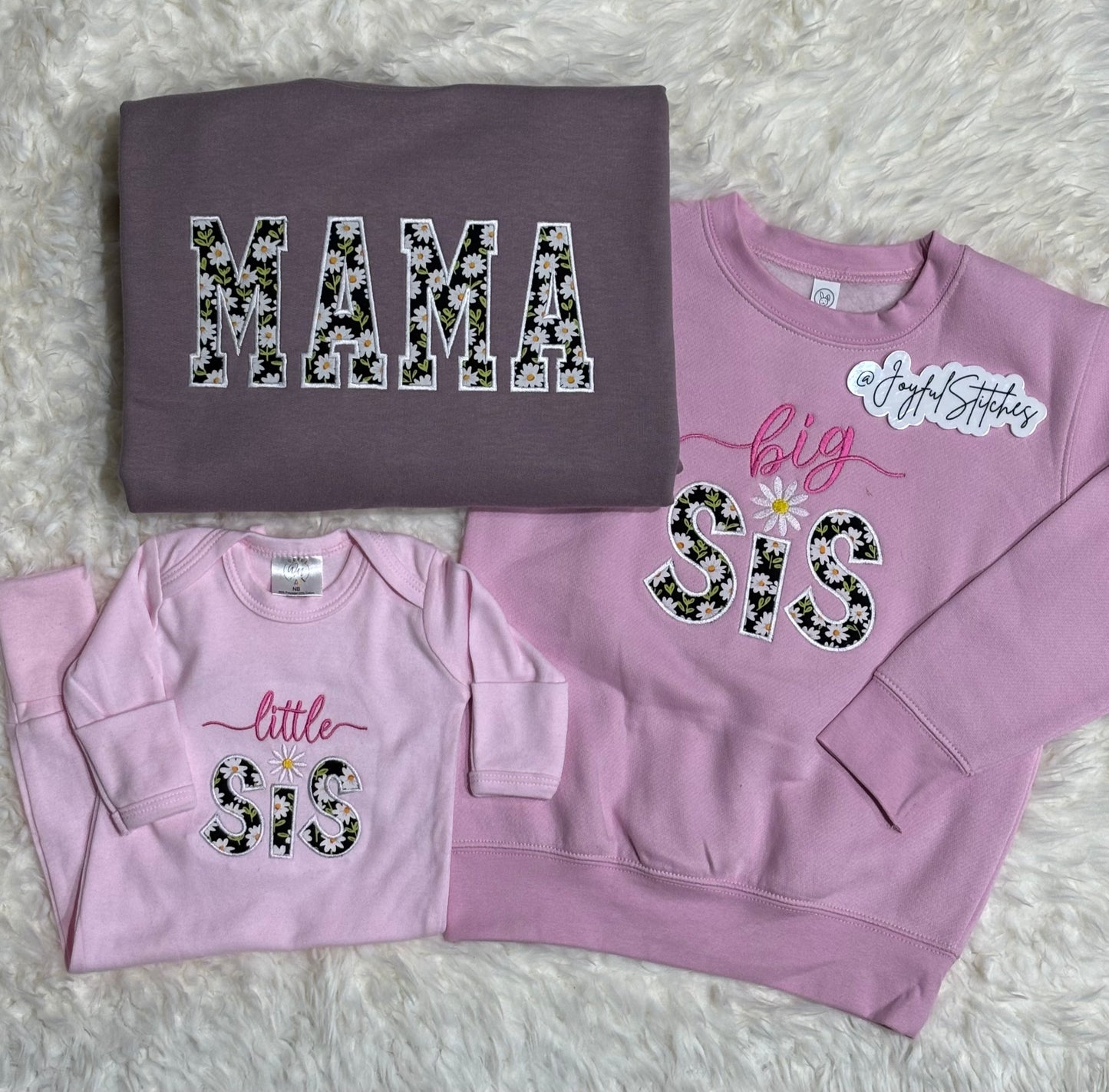 Daisy Big Sis Crewneck