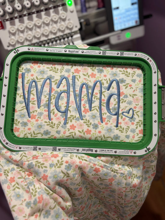 Spring Floral Mama Hoodie