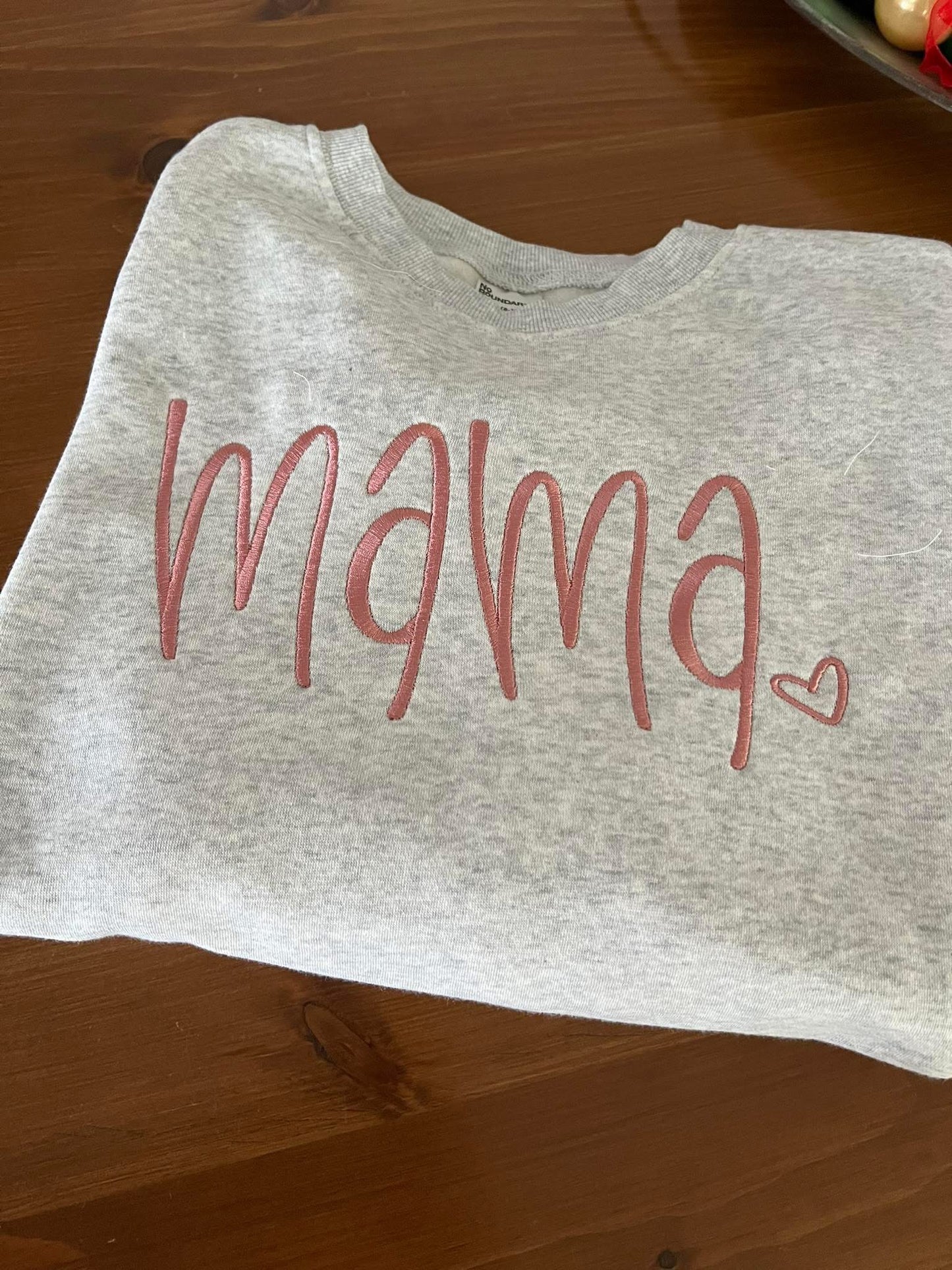 Handlettered Mama Crewneck