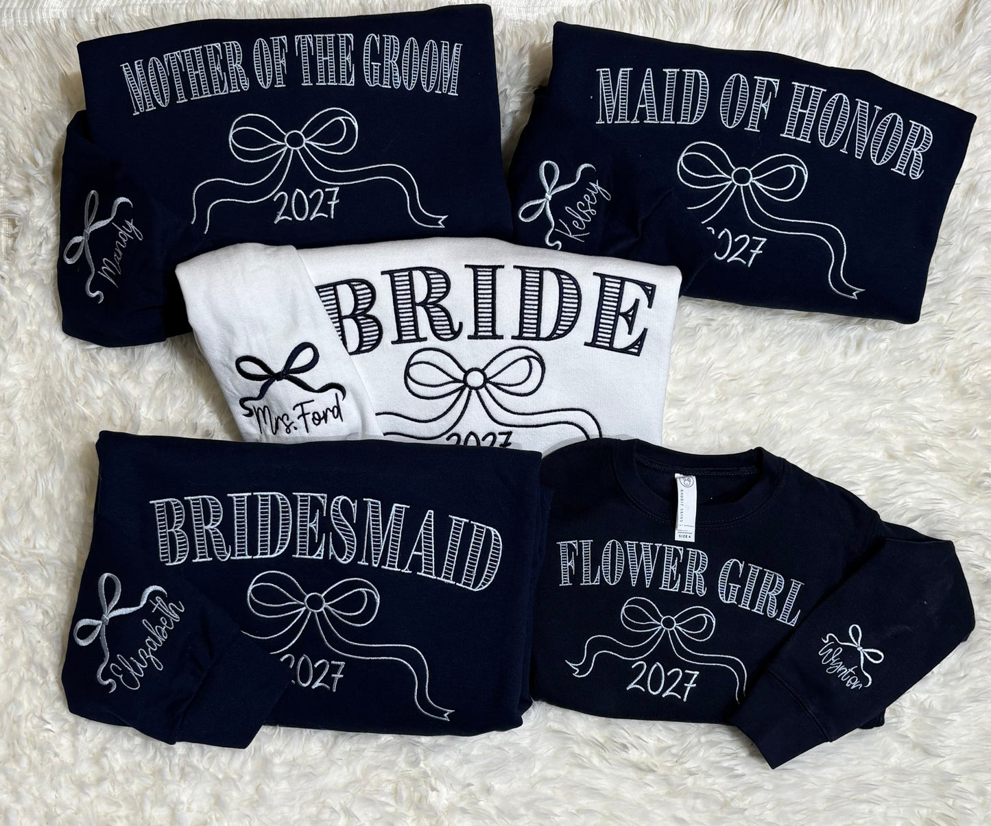 Bridal Bow Crewneck