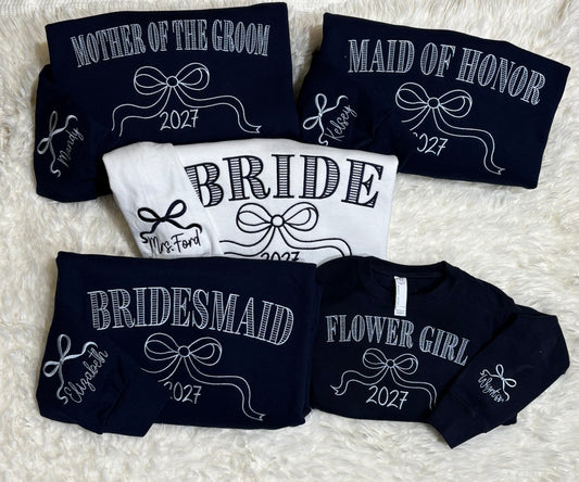 Bridal Bow Crewneck