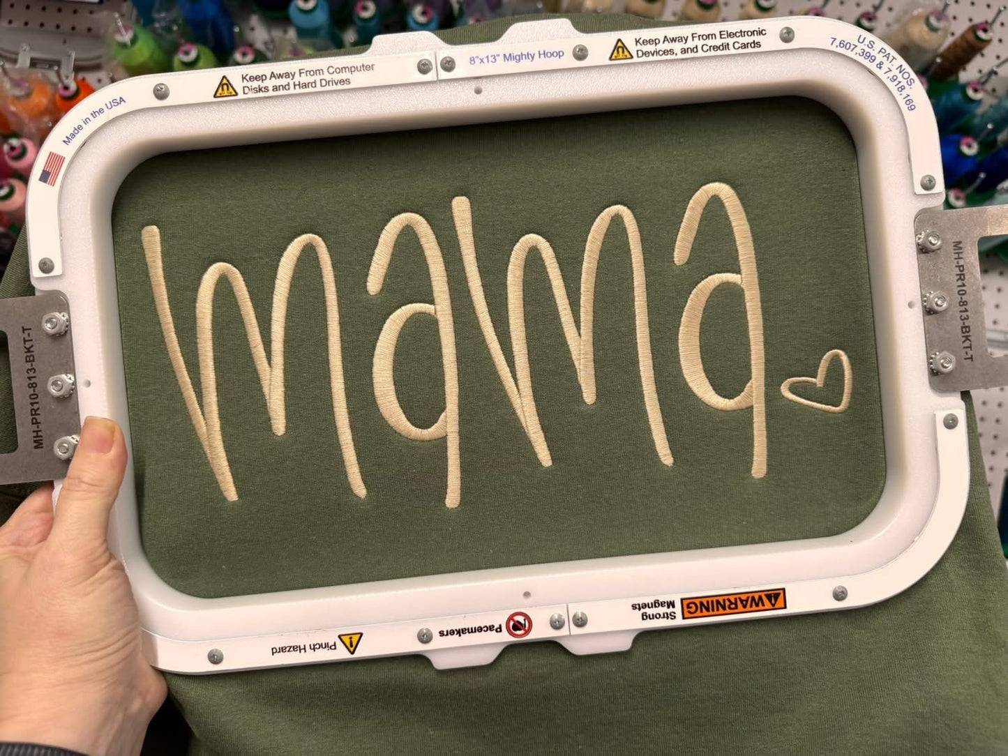 Handlettered Mama Crewneck