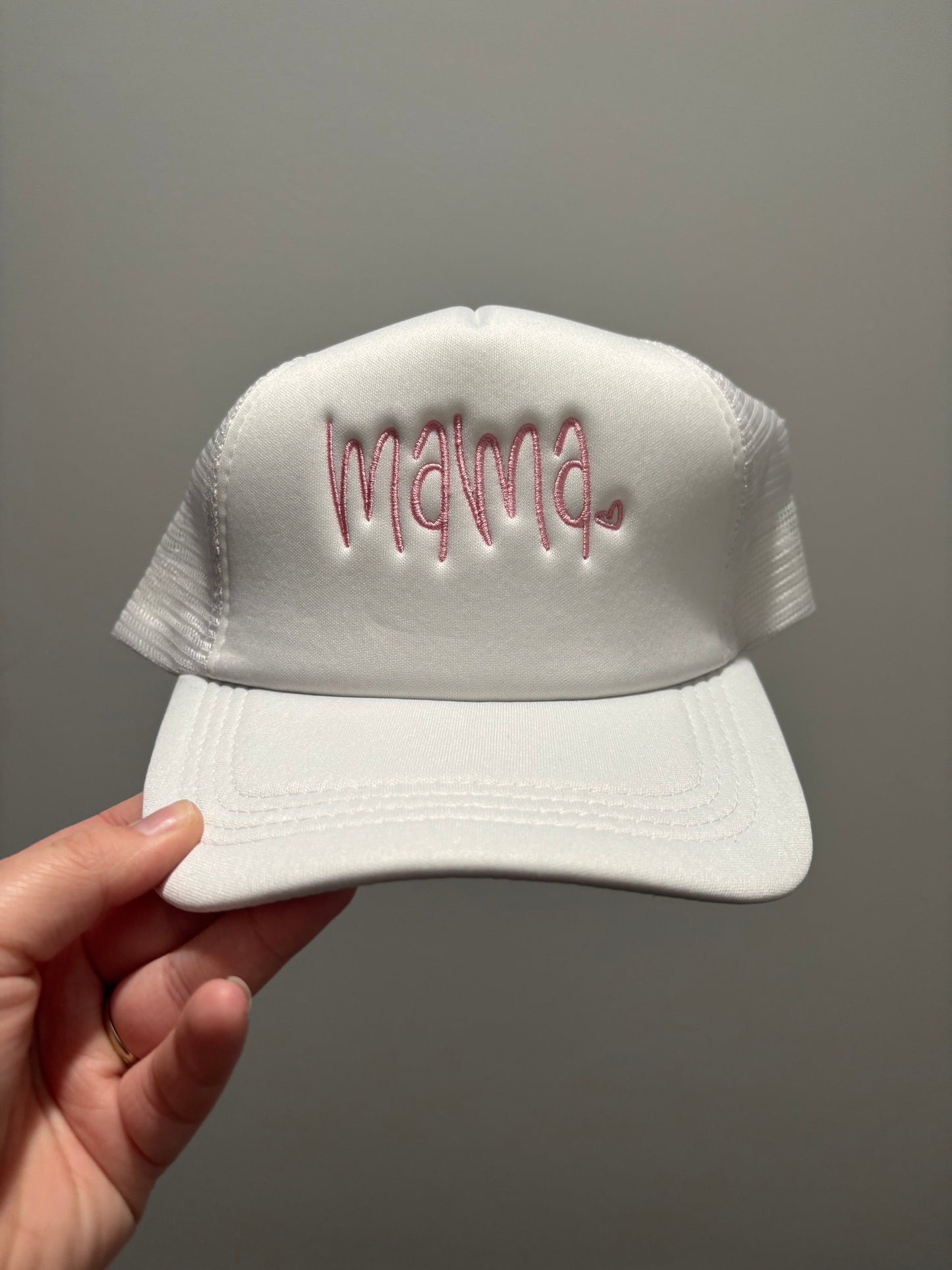 Handlettered Mama Hat