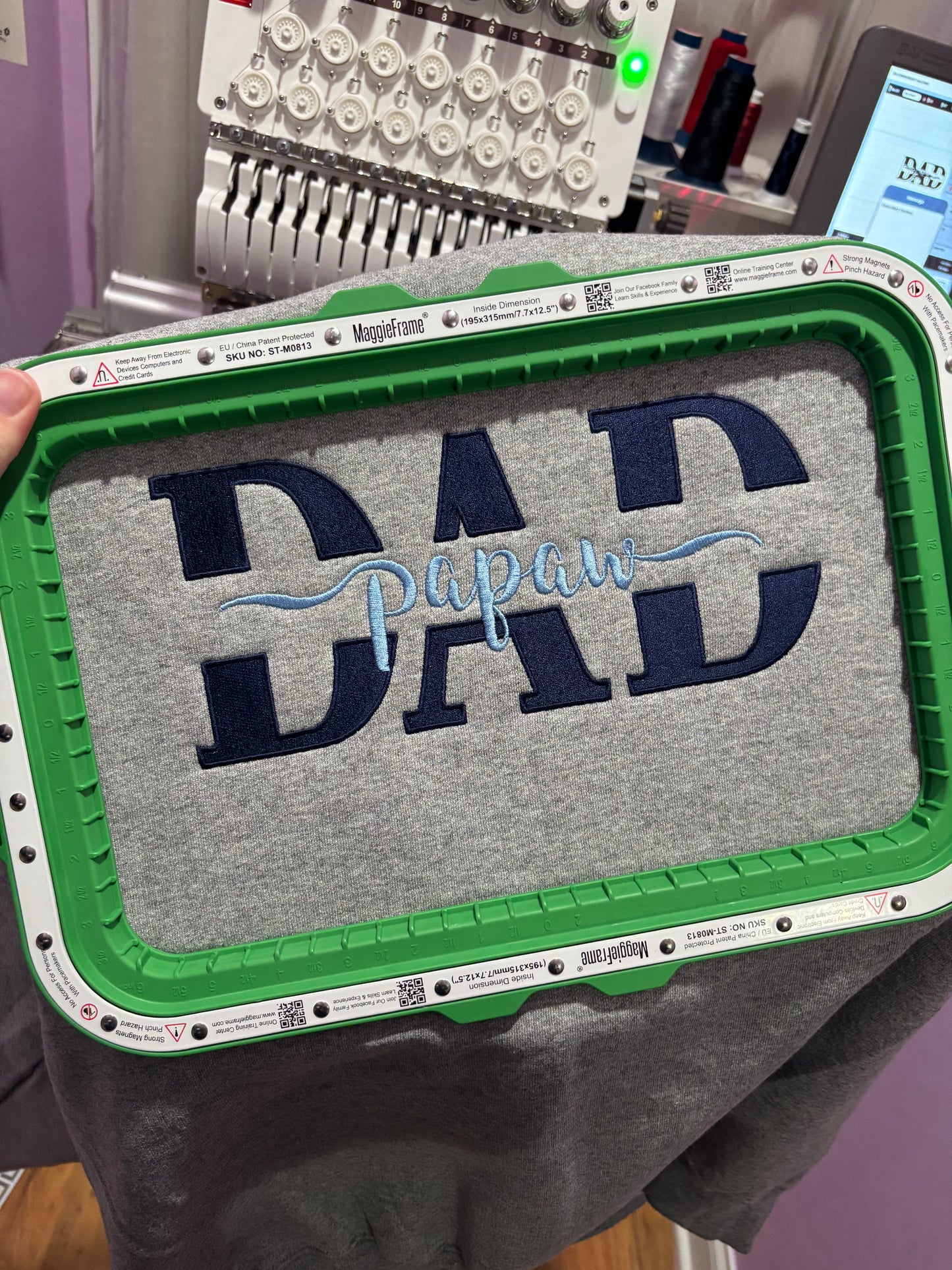 Split Dad Crewneck