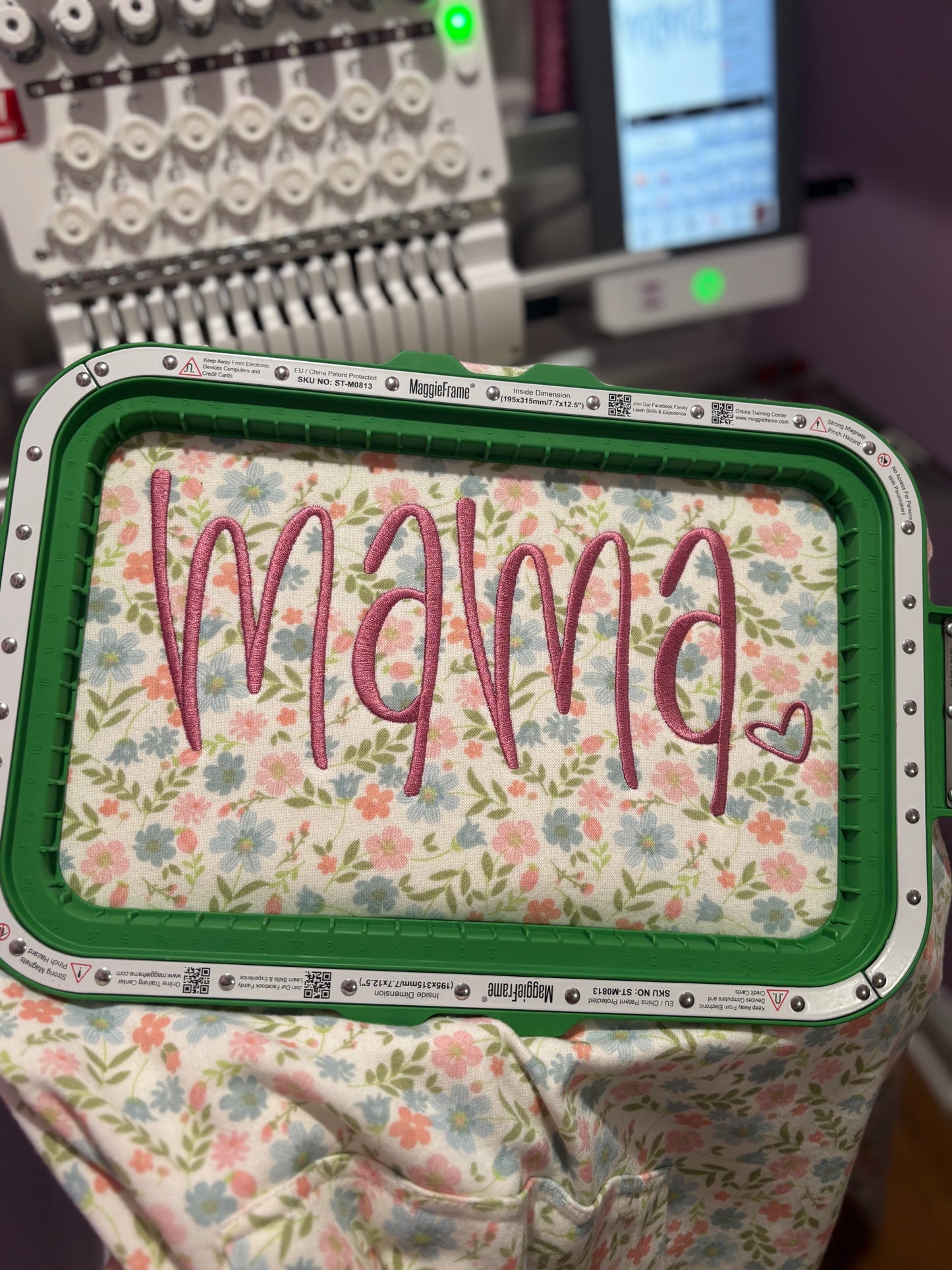 Spring Floral Mama Hoodie