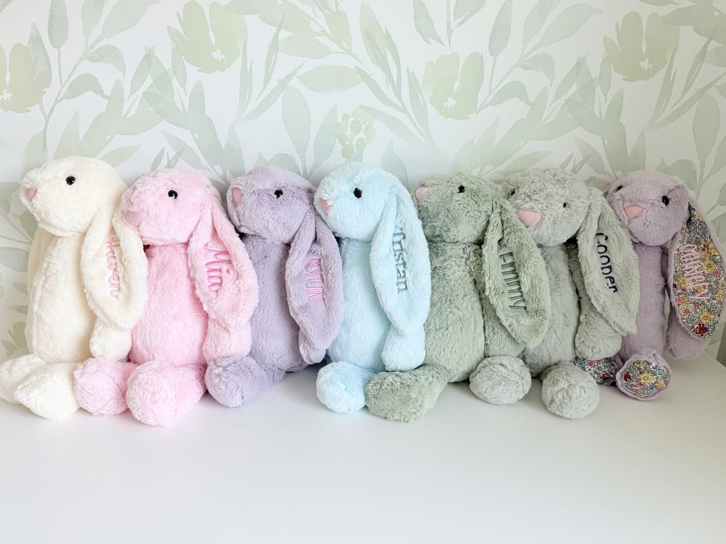 Custom Embroidered Bunny